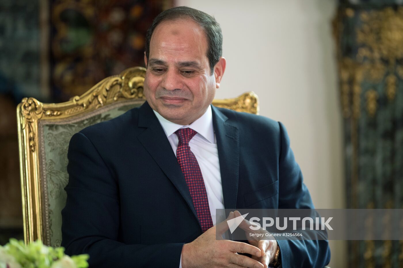 Russian President Vladimir Putin visits Egypt
