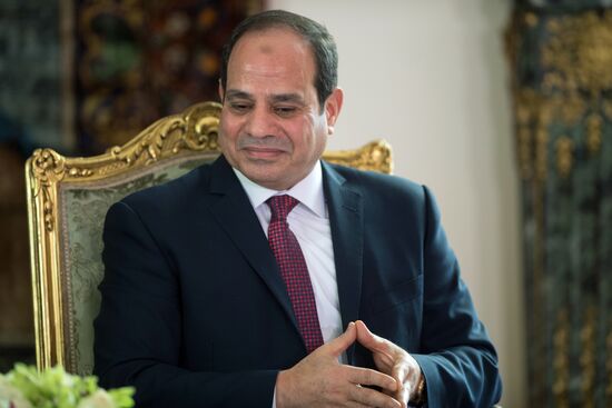 Russian President Vladimir Putin visits Egypt
