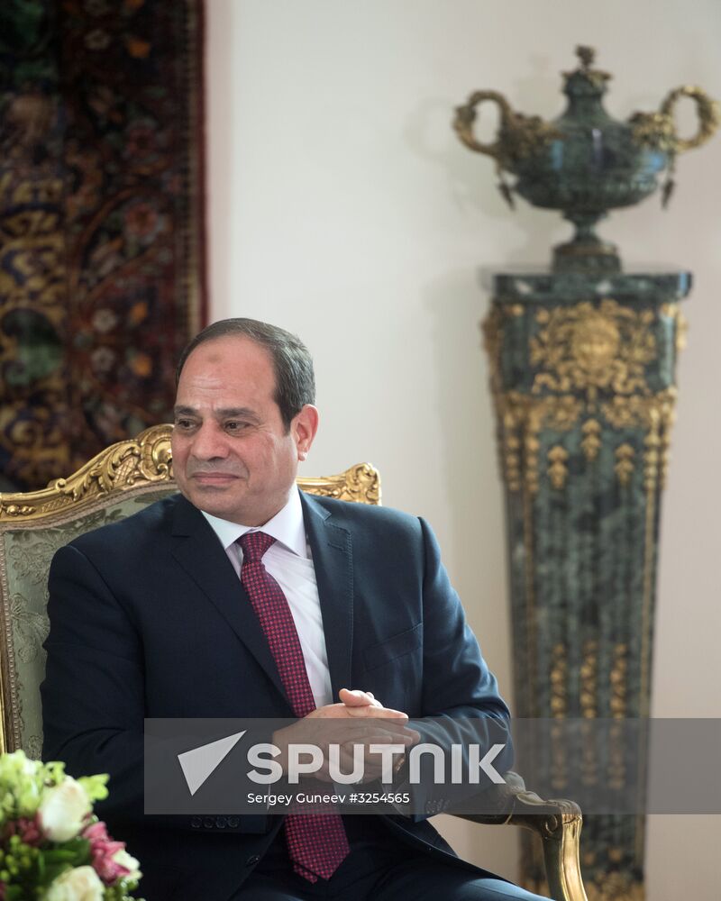 Russian President Vladimir Putin visits Egypt