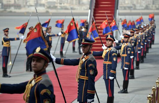 Russian President Vladimir Putin visits Egypt