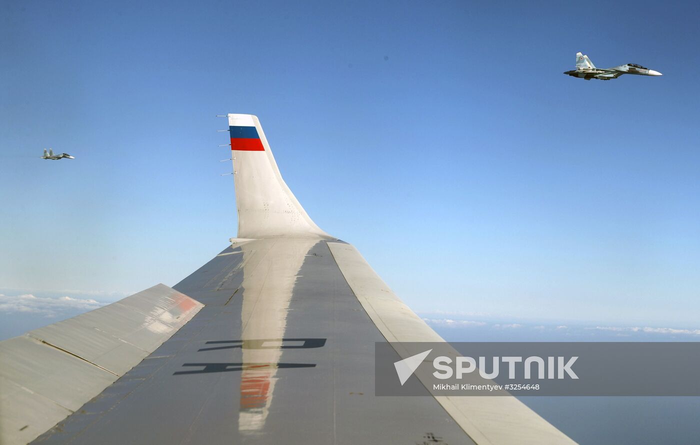 President Vladimir Putin visits Khmeimim Air Base in Syria