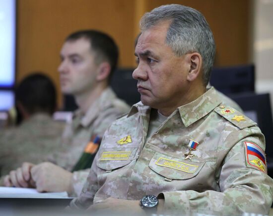 President Vladimir Putin visits Khmeimim Air Base in Syria