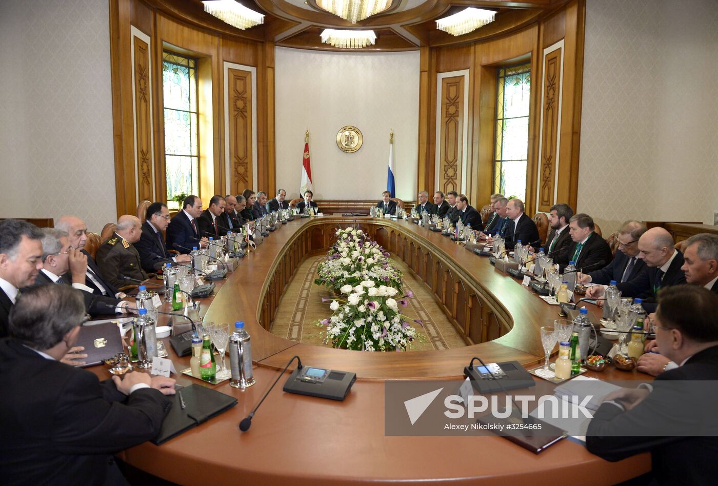 Russian President Vladimir Putin visits Egypt