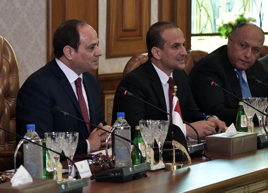 Russian President Vladimir Putin visits Egypt