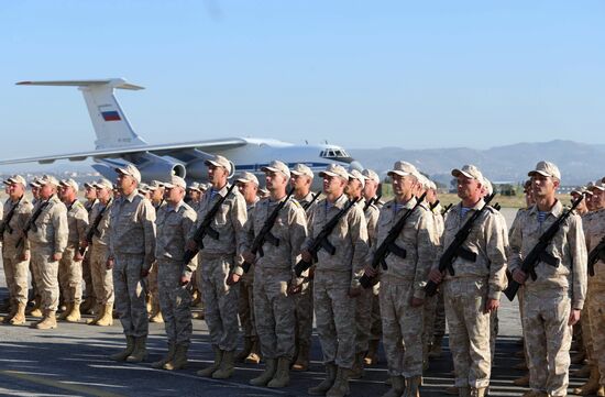 President Vladimir Putin visits Khmeimim Air Base in Syria