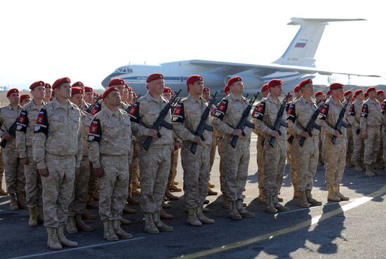 President Vladimir Putin visits Khmeimim Air Base in Syria