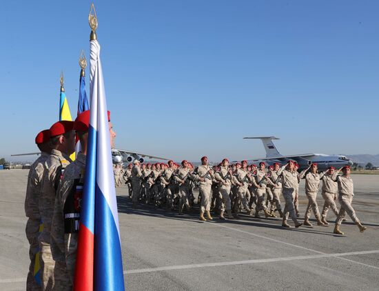 President Vladimir Putin visits Khmeimim Air Base in Syria