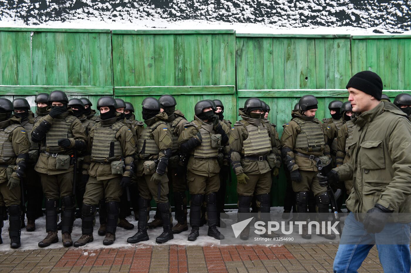 Court in Kiev considers pretrial restraint for Mikheil Saakashvili