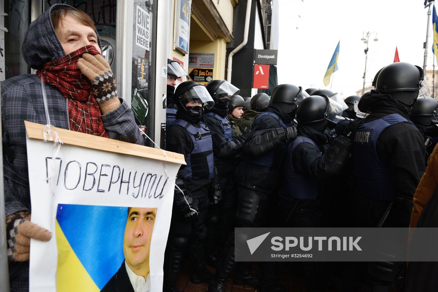 Court in Kiev considers pretrial restraint for Mikheil Saakashvili