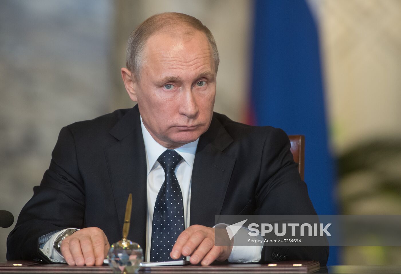 Russian President Vladimir Putin visits Egypt