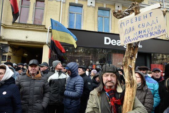 Court in Kiev considers pretrial restraint for Mikheil Saakashvili