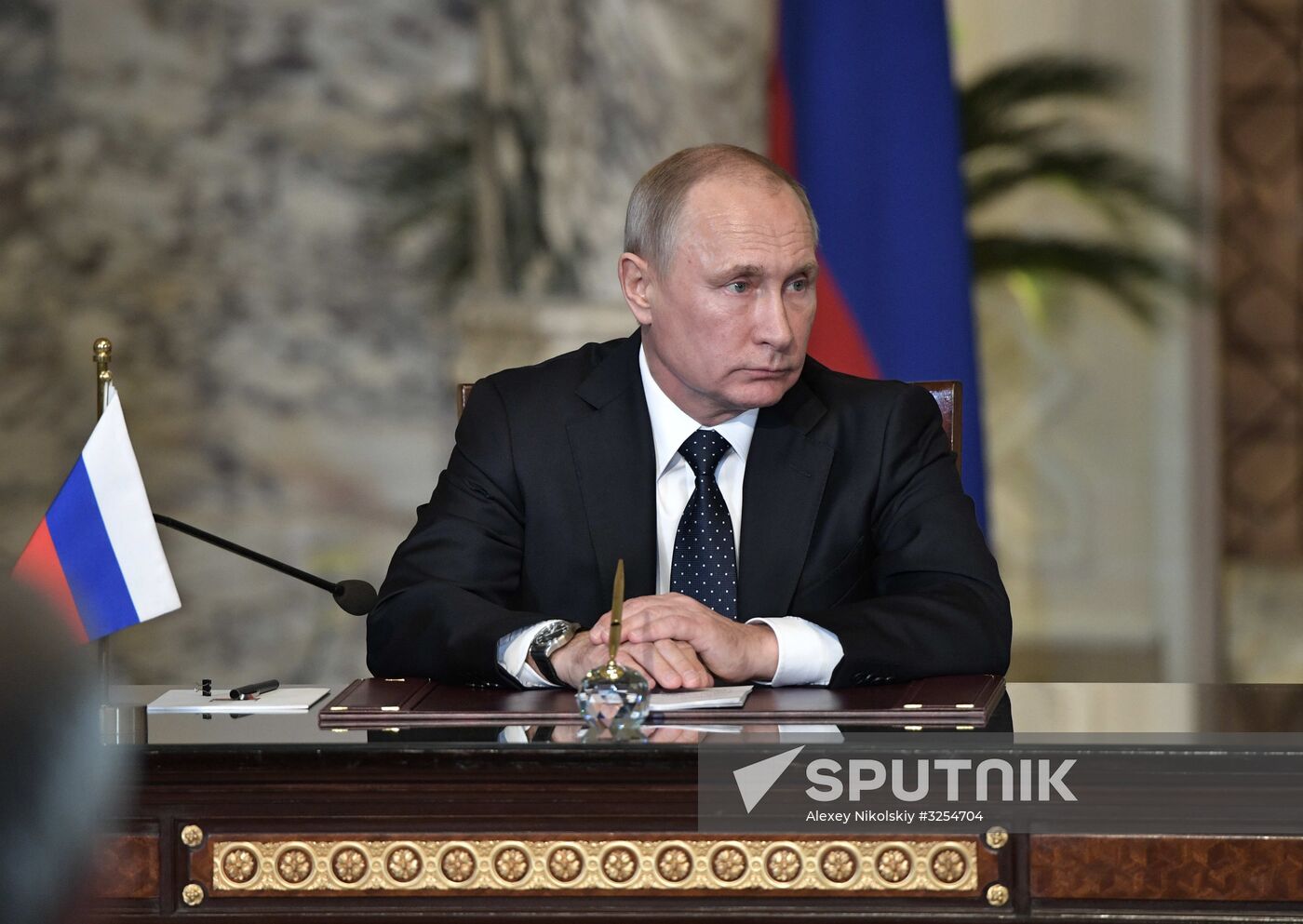 Russian President Vladimir Putin visits Egypt