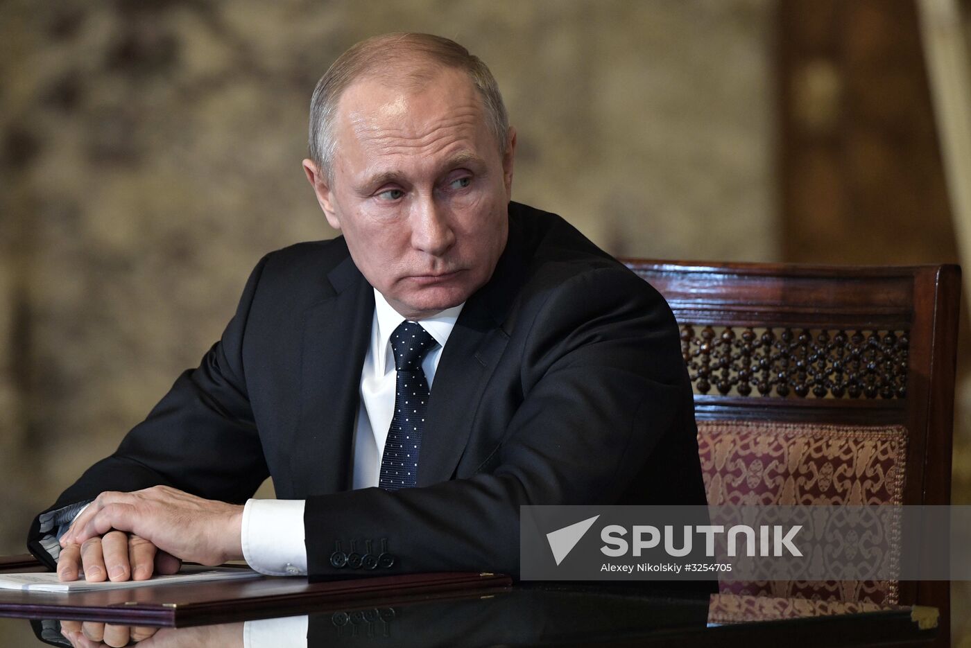 Russian President Vladimir Putin visits Egypt