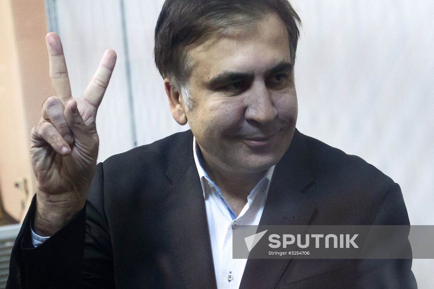 Court in Kiev considers pretrial restraint for Mikheil Saakashvili