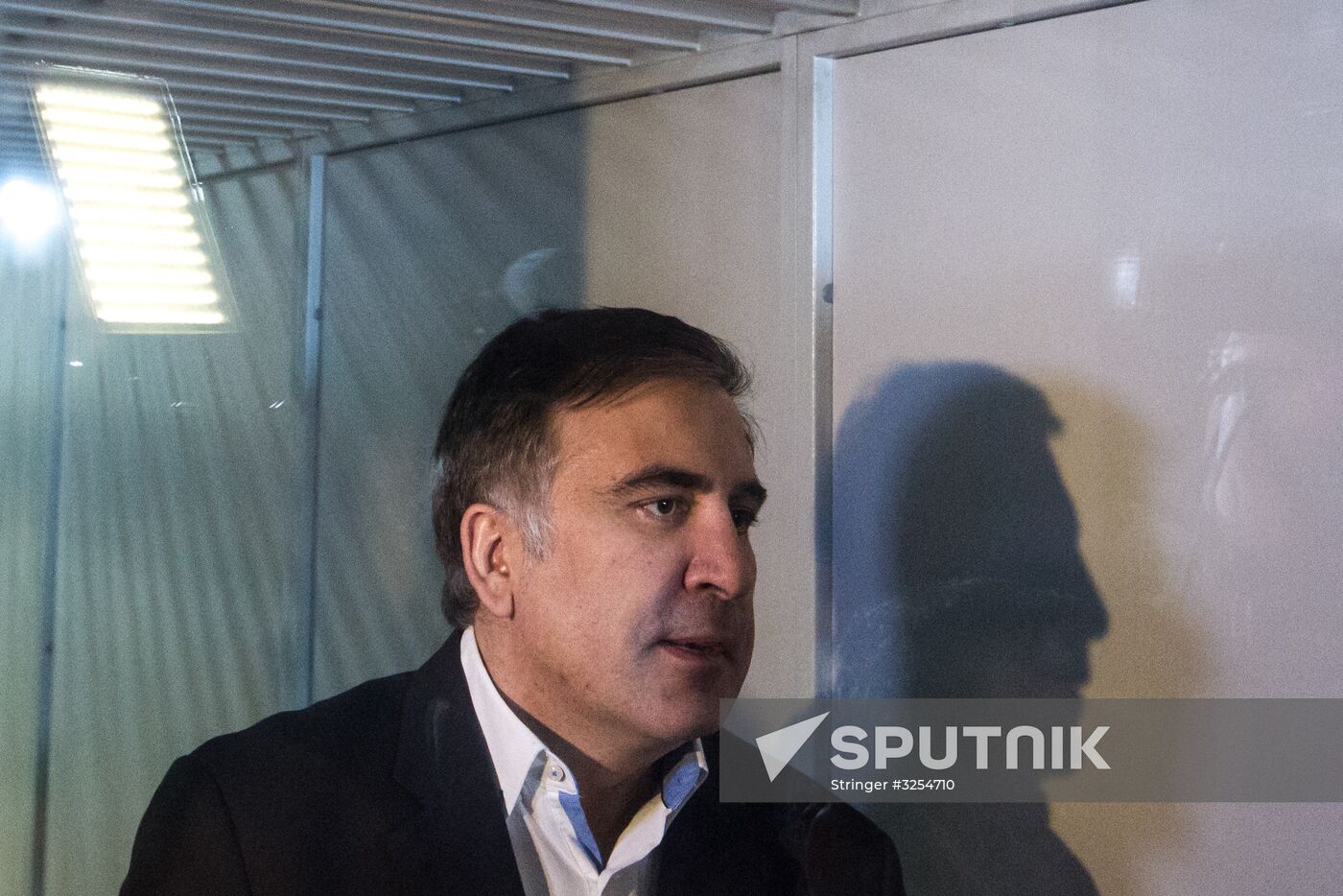 Court in Kiev considers pretrial restraint for Mikheil Saakashvili
