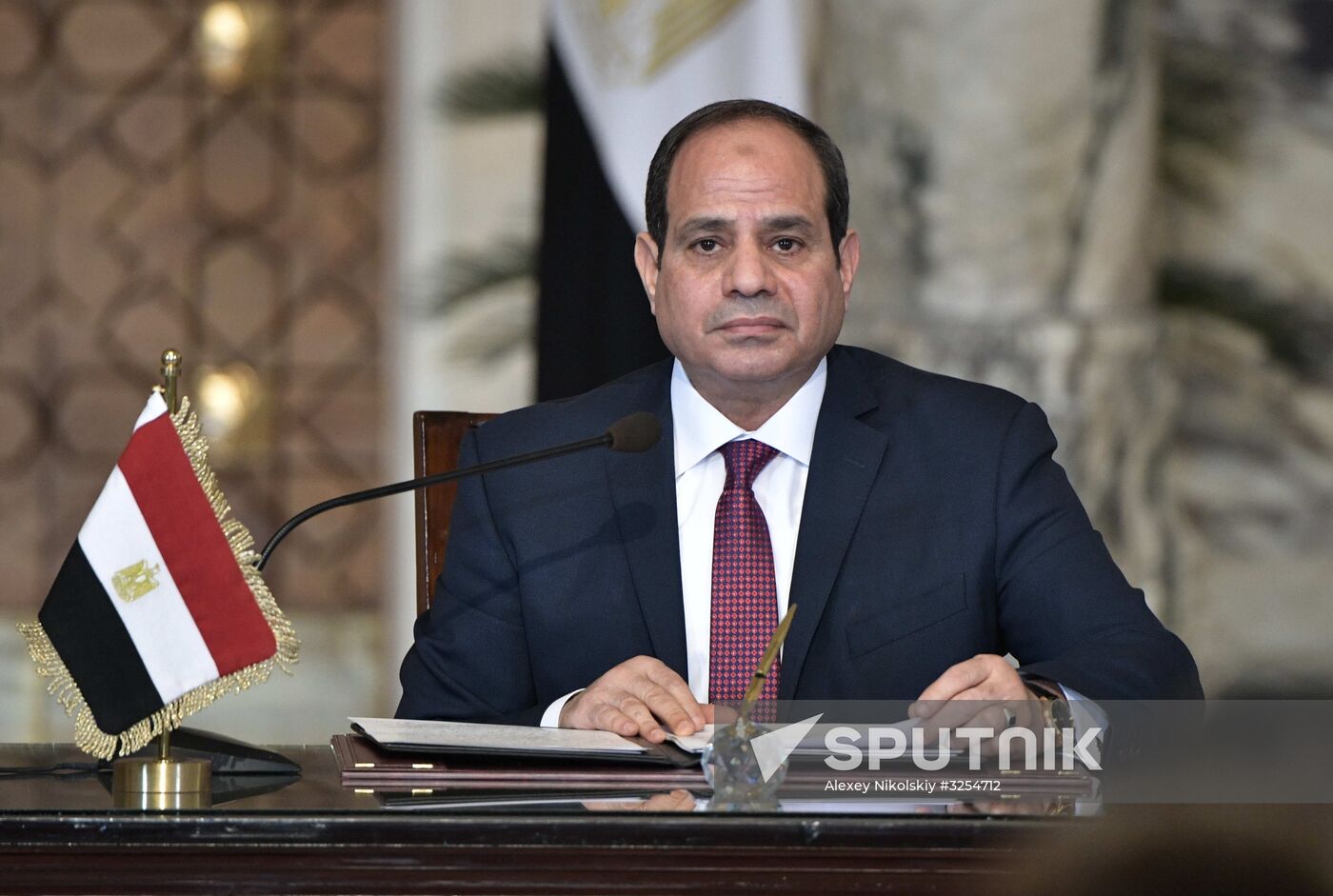 Russian President Vladimir Putin visits Egypt