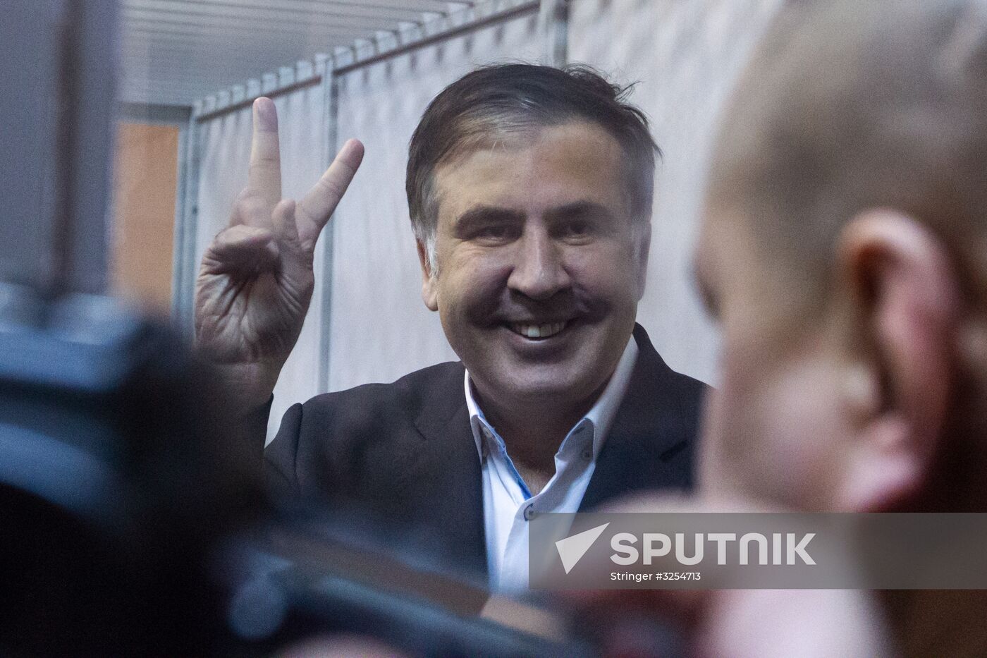 Court in Kiev considers pretrial restraint for Mikheil Saakashvili