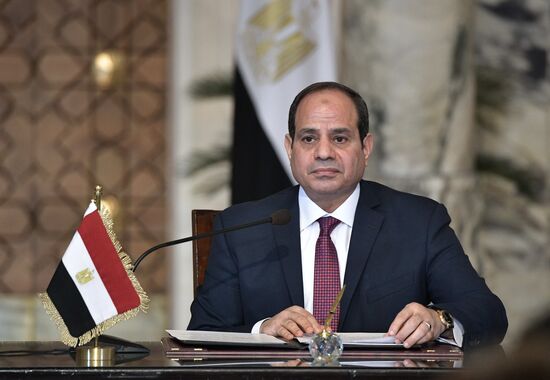 Russian President Vladimir Putin visits Egypt