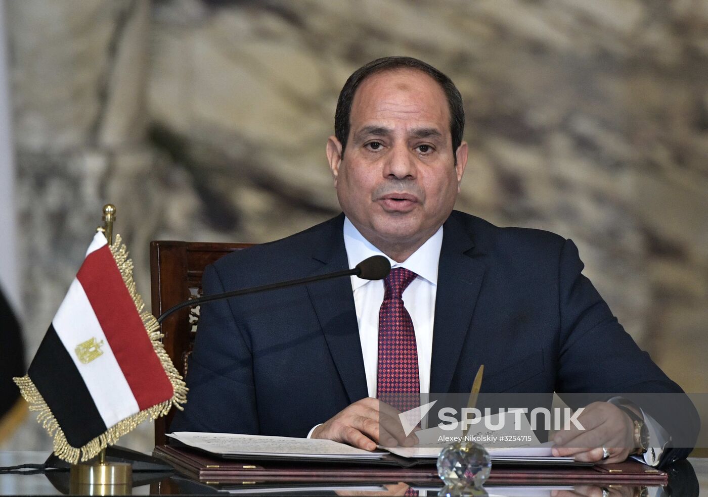 Russian President Vladimir Putin visits Egypt