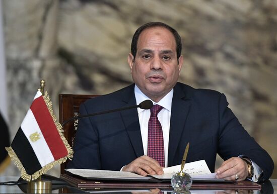 Russian President Vladimir Putin visits Egypt