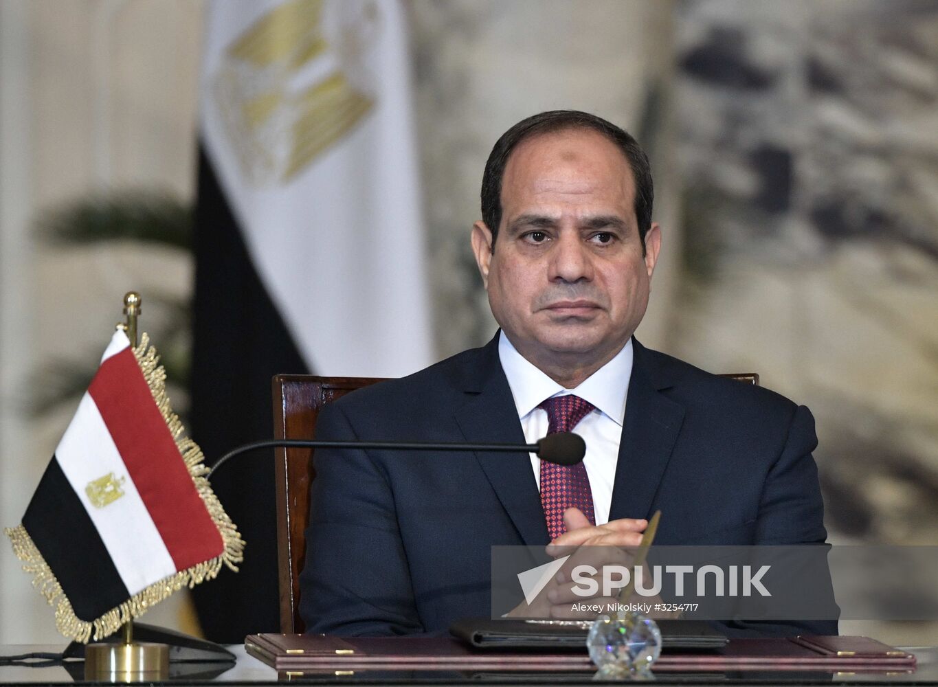 Russian President Vladimir Putin visits Egypt
