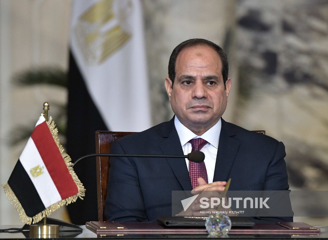 Russian President Vladimir Putin visits Egypt