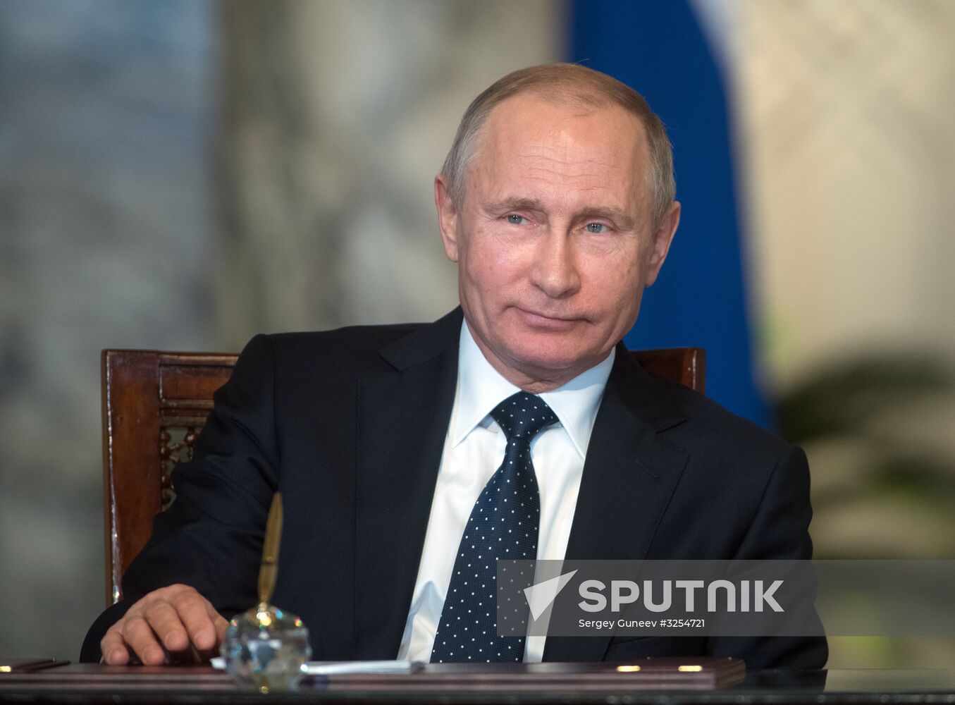 Russian President Vladimir Putin visits Egypt