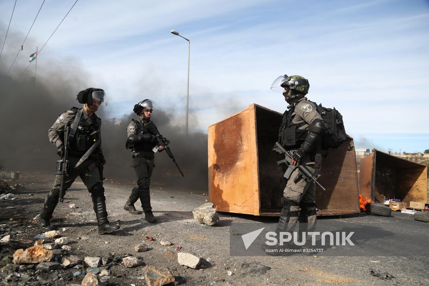 Situation on Palestinian-Israeli border