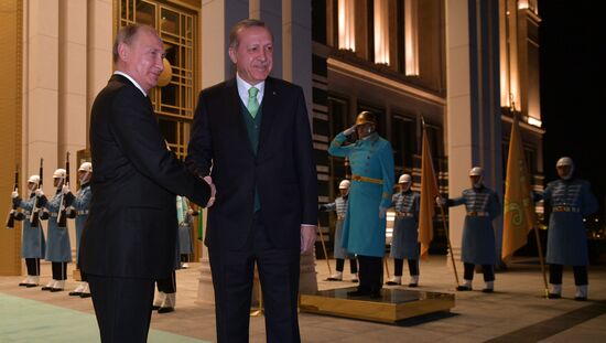 President Vladimir Putin's working visit to Turkey