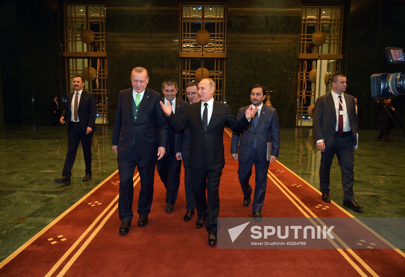 President Vladimir Putin's working visit to Turkey