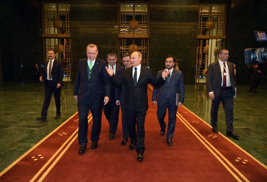 President Vladimir Putin's working visit to Turkey