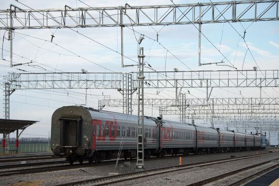 Russian Railways launch trains to bypass Ukraine