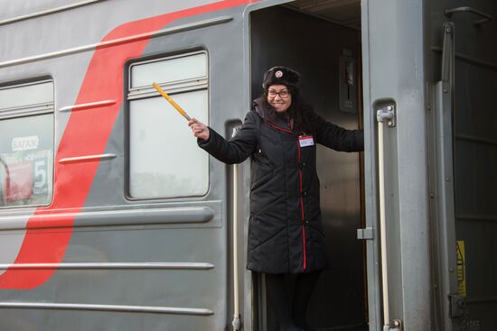 Russian Railways launch trains to bypass Ukraine