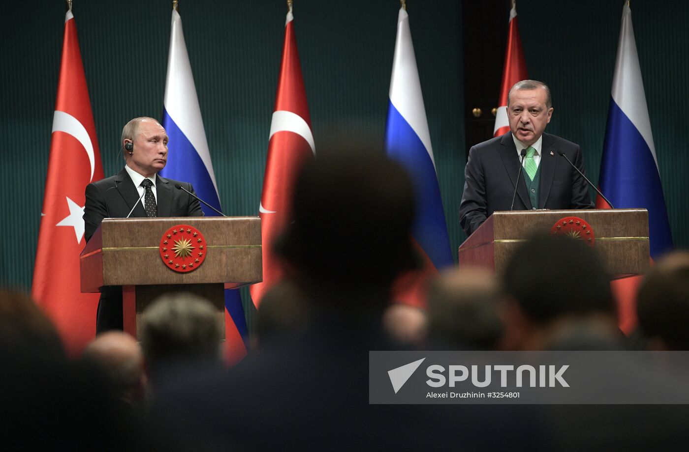 President Vladimir Putin's working visit to Turkey