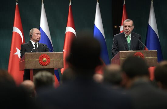 President Vladimir Putin's working visit to Turkey