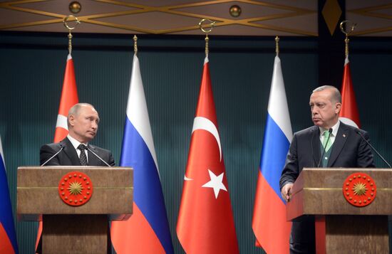 President Vladimir Putin's working visit to Turkey