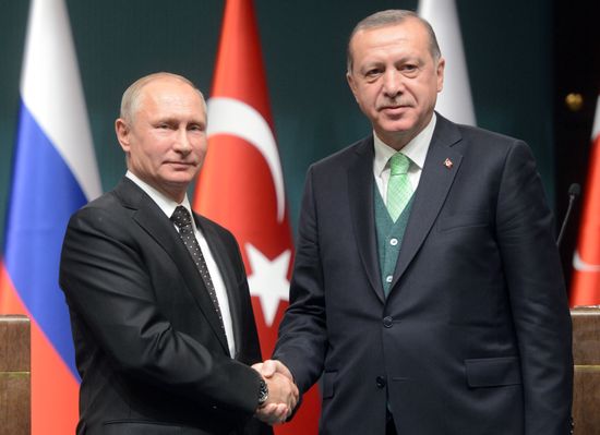 President Vladimir Putin's working visit to Turkey