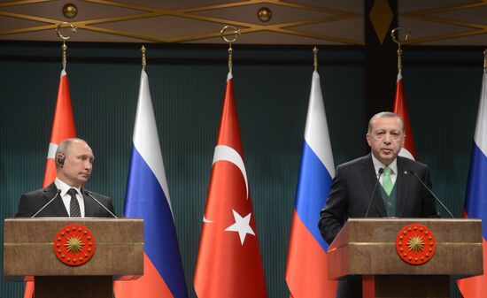 President Vladimir Putin's working visit to Turkey