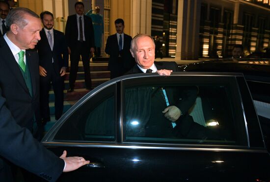 President Vladimir Putin's working visit to Turkey