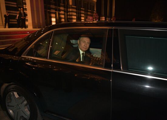 President Vladimir Putin's working visit to Turkey