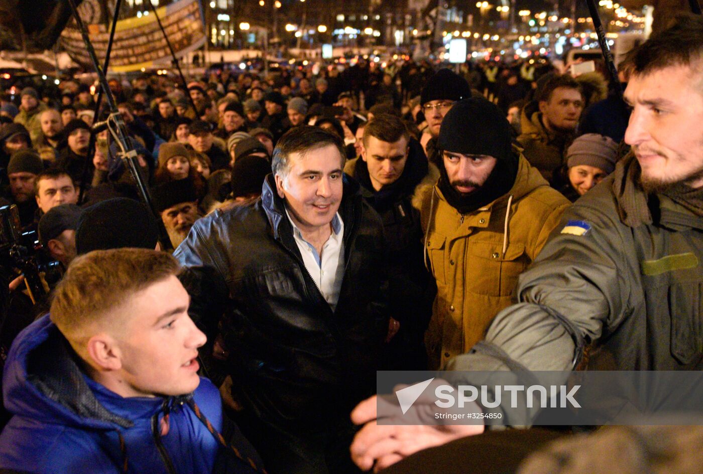 Kiev court releases Mikheil Saakashvili