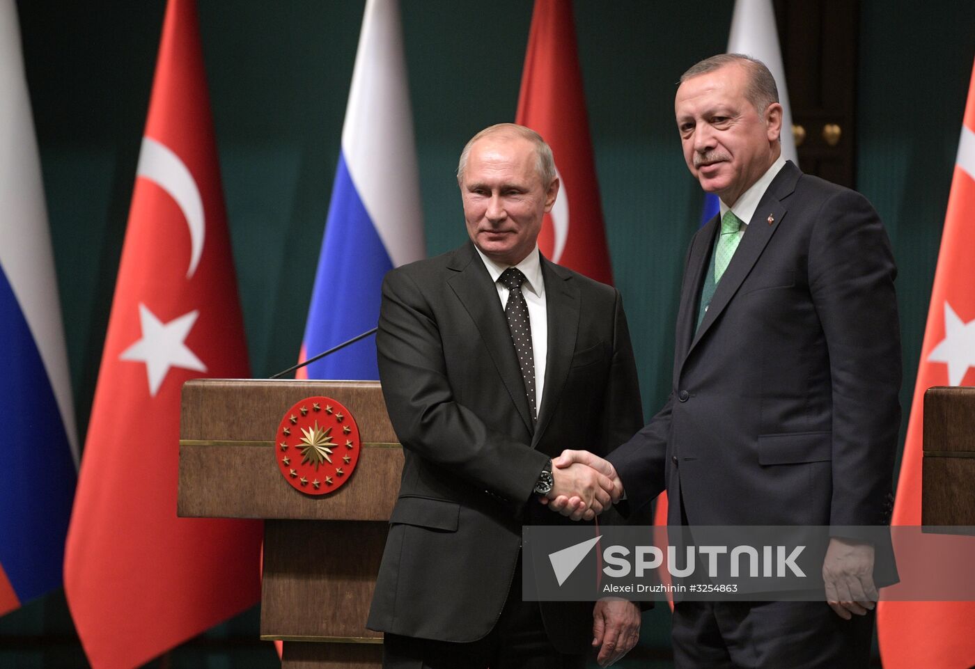 Vladimir Putin pays working visit to Turkey