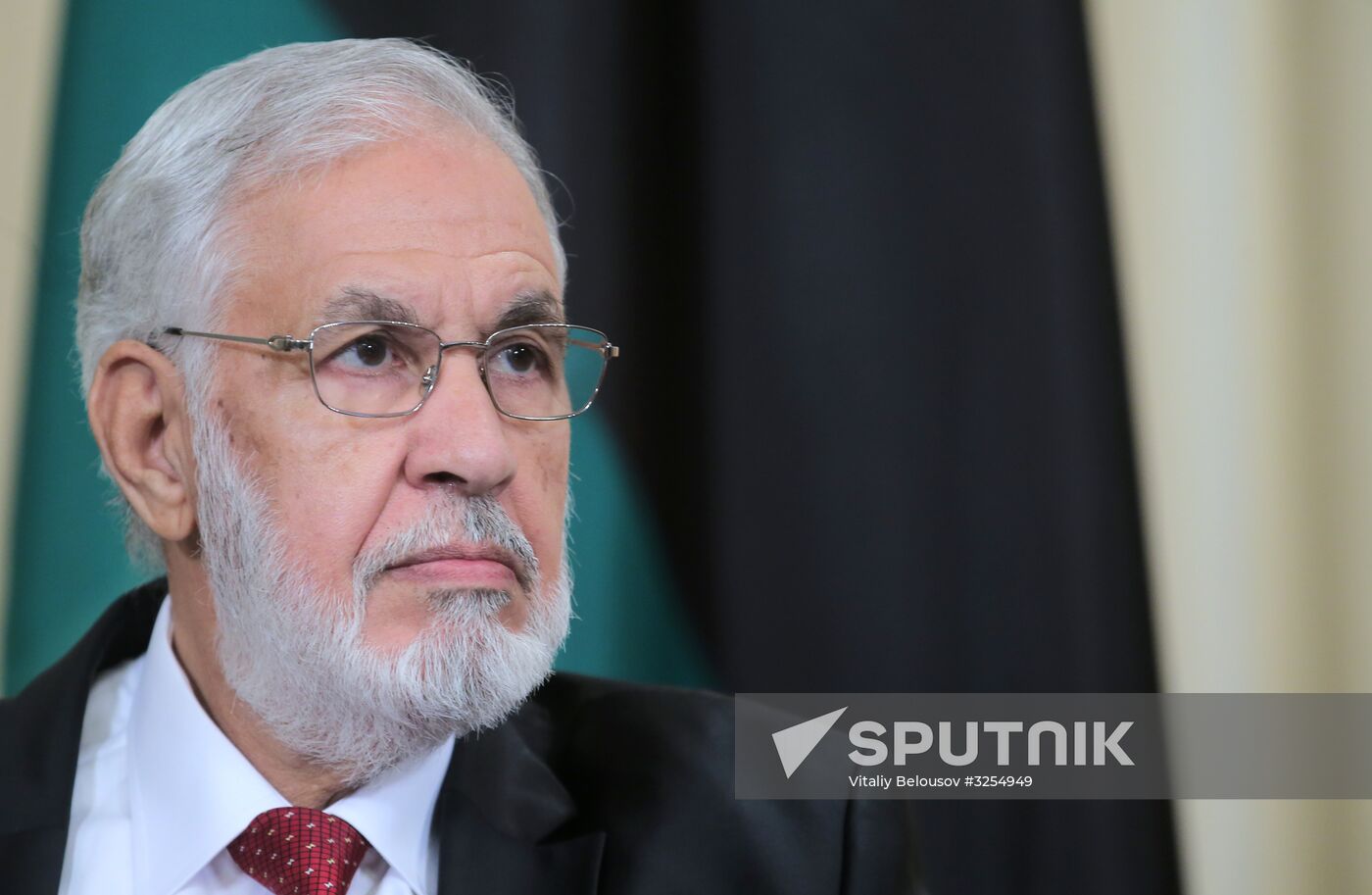 Russian Foreign Minister Sergei Lavrov meets with Libyan Foreign Minister Mohamed Taha Siala