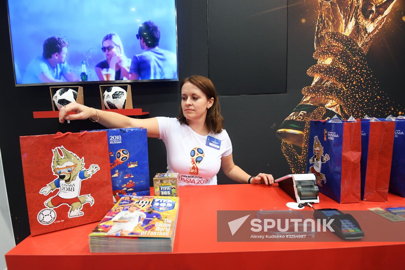 Official 2018 FIFA World Cup souvenirs store opens in Moscow