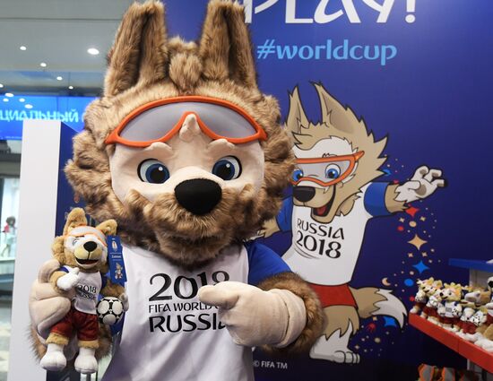 Official 2018 FIFA World Cup souvenirs store opens in Moscow