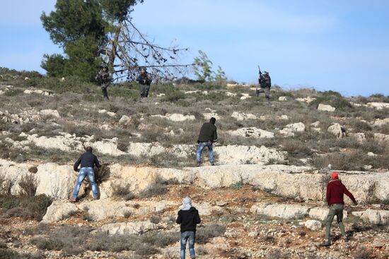 Situation on Palestinian-Israeli border