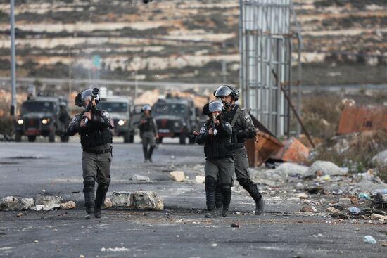Situation on Palestinian-Israeli border