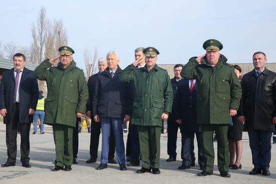Military police battalion comes back to Makhachkala from Syria