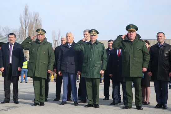 Military police battalion comes back to Makhachkala from Syria