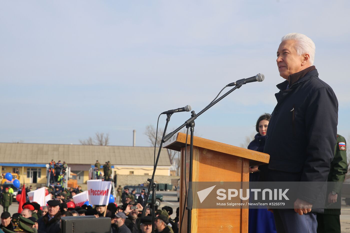 Military police battalion comes back to Makhachkala from Syria